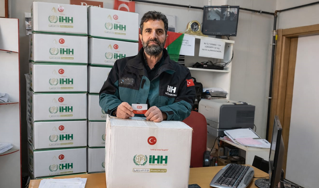 Ramazan ayına günler kala Erzincan İHH İnsani Yardım Derneği, kent