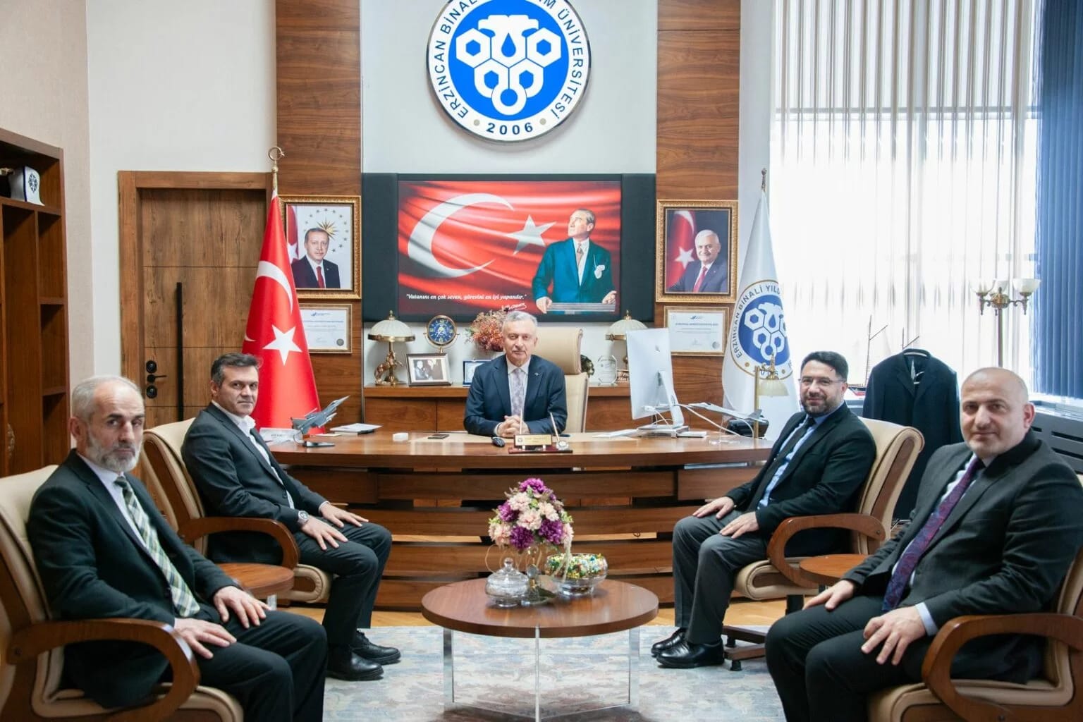 Erzincan TSO Meclis Başkanı Mehmet Ali Aksu ve İl Müftüsü