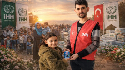 Erzincan’da ilkokul öğrencisi Elif Mina Şahin, kumbarasında biriktirdiği harçlıkları yetim