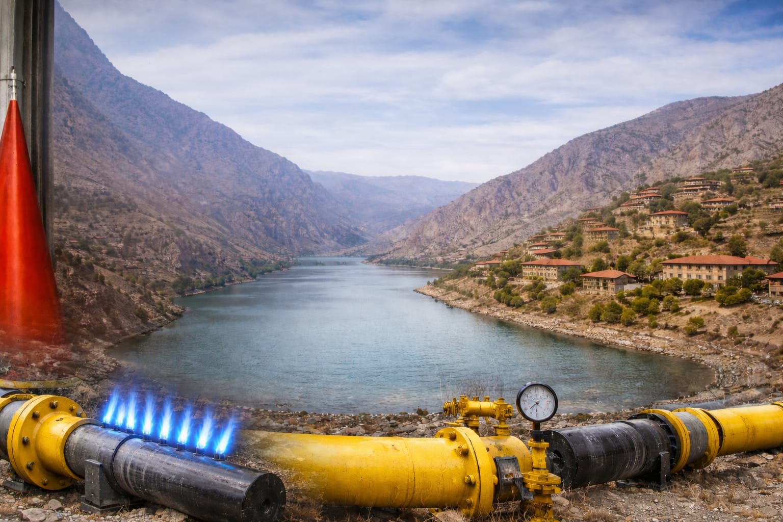 Enerji ve Tabii Kaynaklar Bakanı Alparslan Bayraktar, Kemaliye ve Otlukbeli