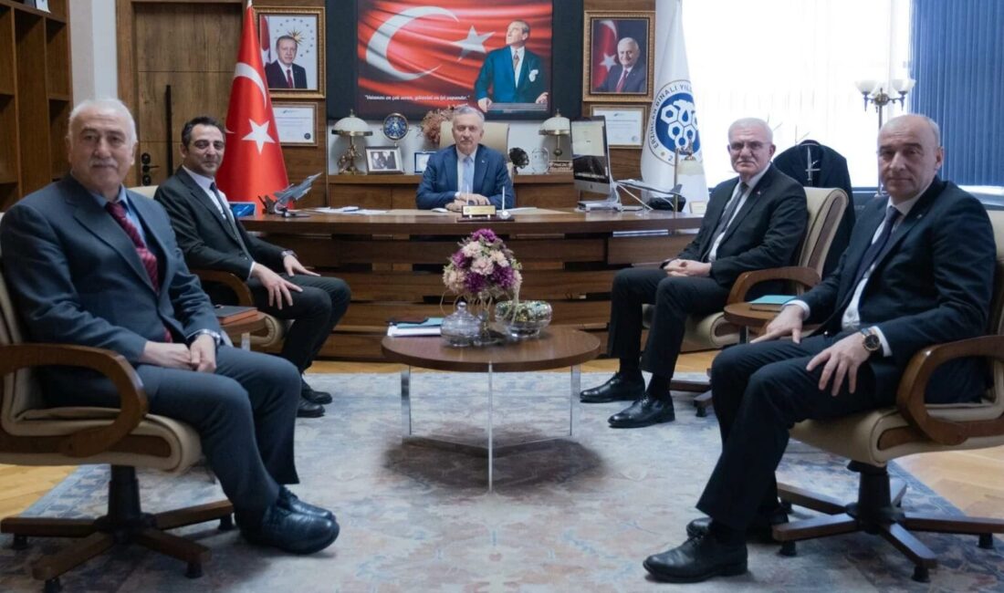 Erzincan Binali Yıldırım Üniversitesi Rektörü Prof. Dr. Akın Levent, KOSGEB