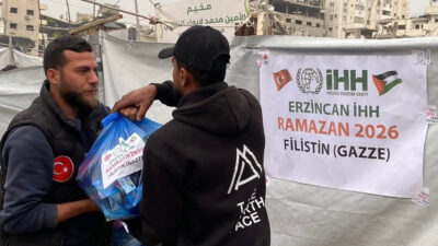 Erzincan İHH İnsani Yardım Derneği, Ramazan Bayramı öncesinde Gazze’de zor