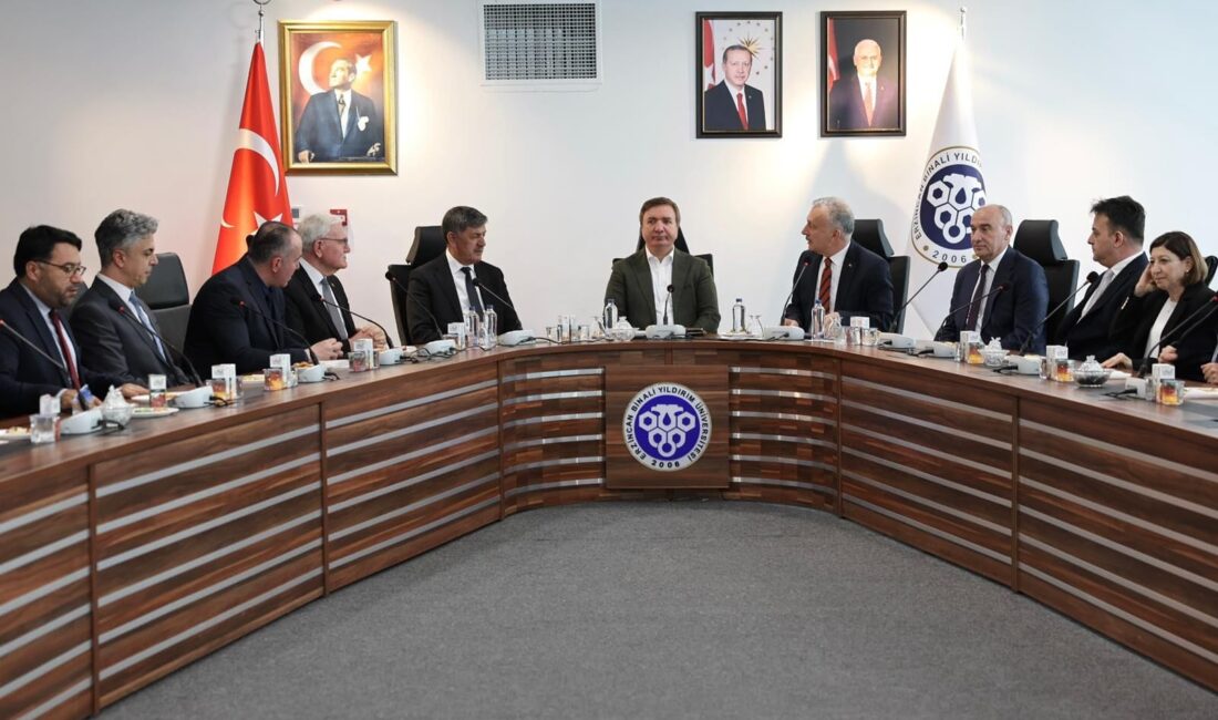 EBYÜ Danışma Kurulu toplantısında üniversite ile şehir arasındaki iş birliğinin