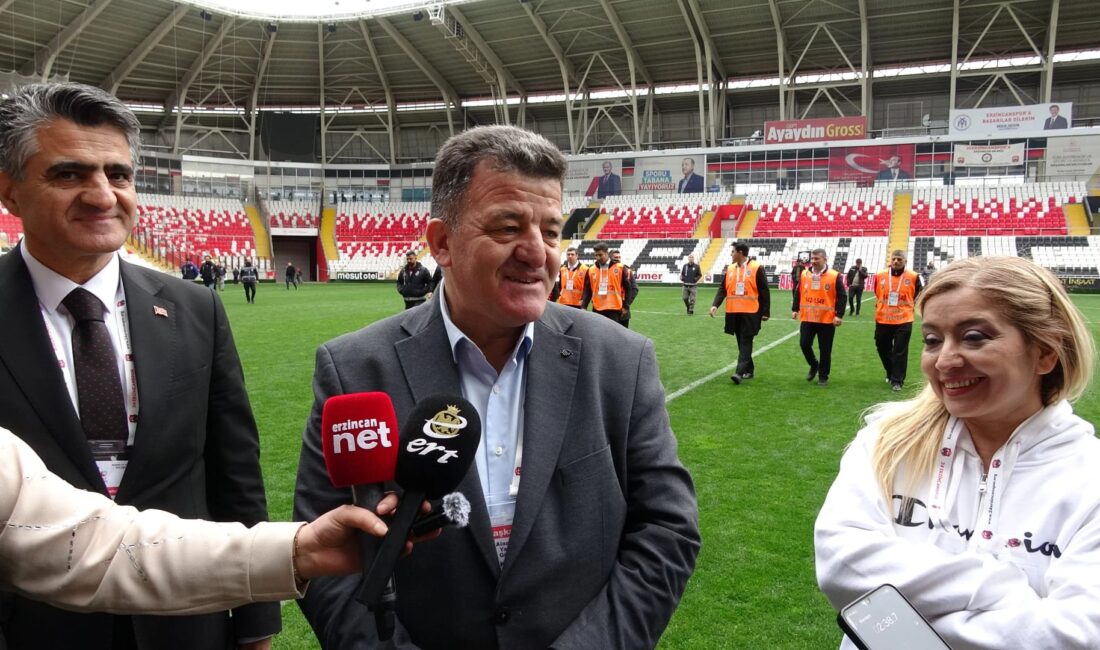 24 Erzincanspor Başkanı Alaattin Yavuz Güneş, Adana 01 FK karşısında