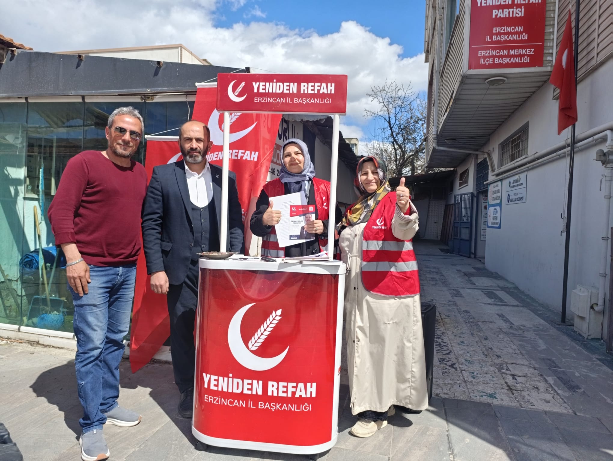 Yeniden Refah Partisi Erzincan İl Başkanlığı tarafından Kürecik Radar Üssü’nün
