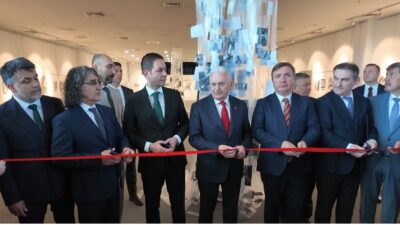 EBYÜ Güzel Sanatlar Fakültesi öğrencileri tarafından hazırlanan sergi, savaş ve