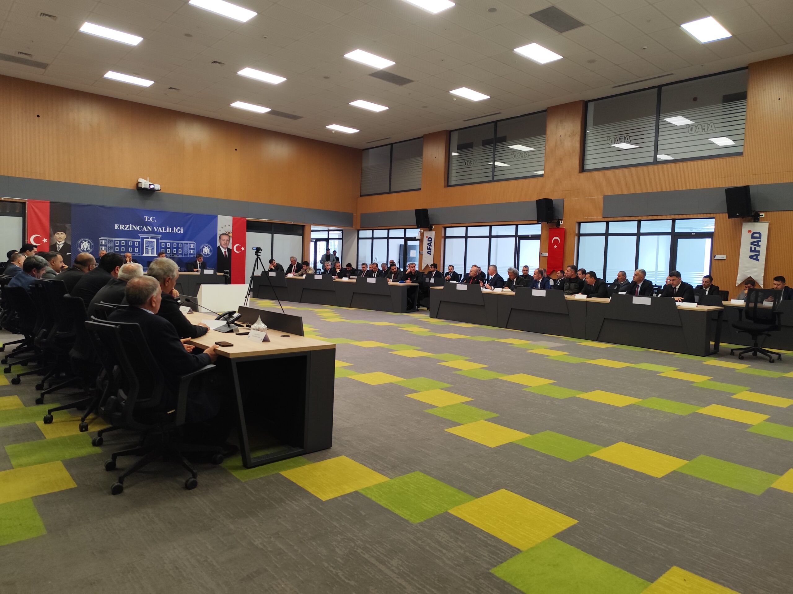 Erzincan’da düzenlenen 2. İl Koordinasyon Kurulu Toplantısı’nda, il genelinde yürütülen