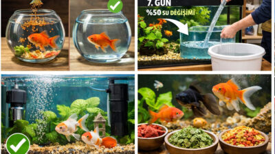 Erzincan’da petshop işletmeciliği yapan Eryurt Özyurt, fanus ve akvaryum balıkları