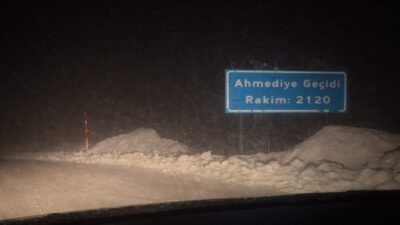 Yüksek rakımı nedeniyle her yıl sert kış şartlarının yaşandığı Ahmediye