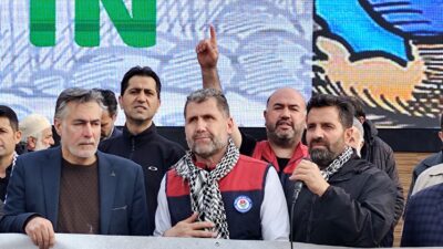 Erzincan’da Filistin Dayanışma Platformu adına Nebi Gül’ün yaptığı açıklamada, işgalci