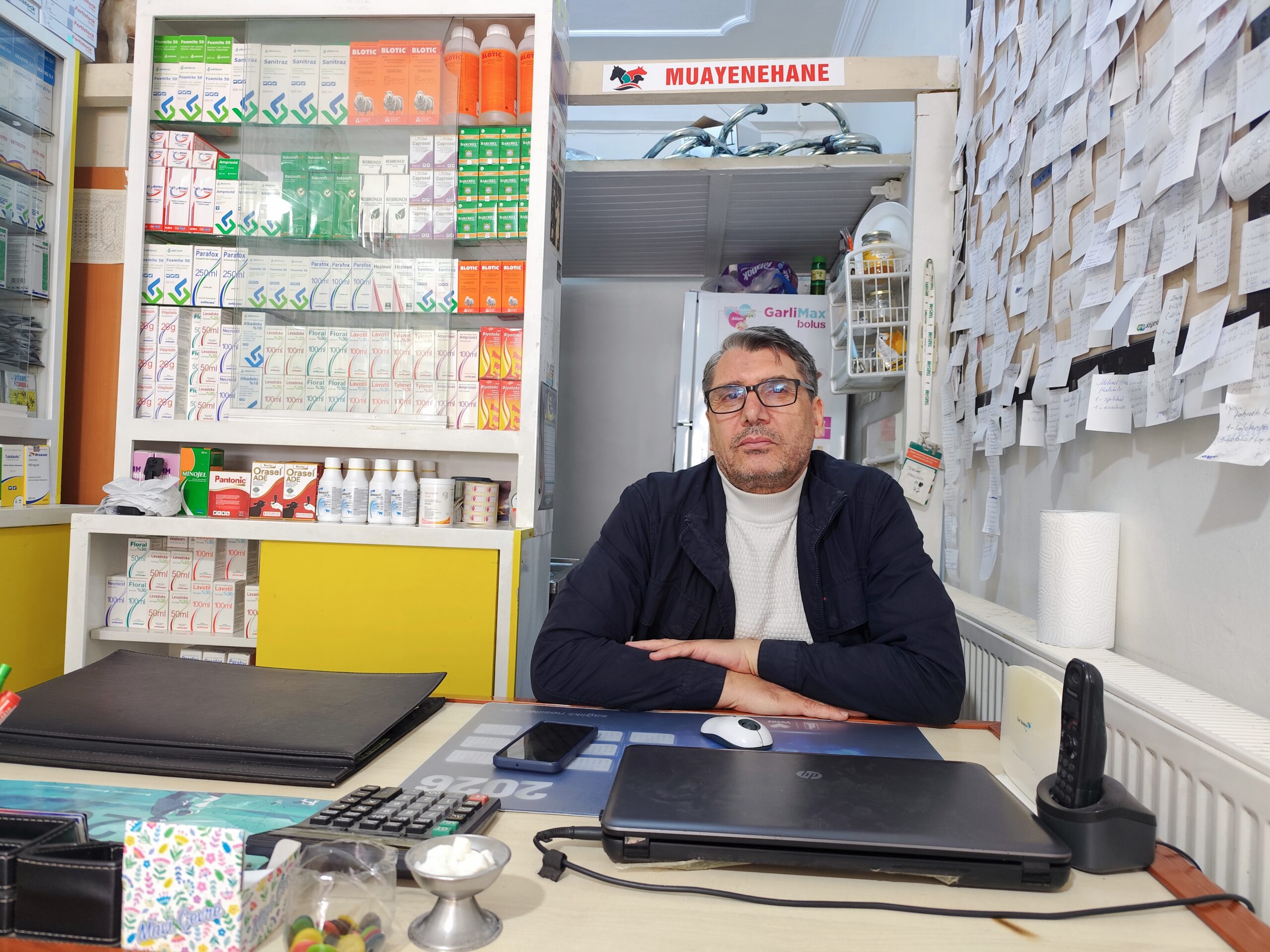 Erzincan’da uzun yıllardır veteriner hekim olarak görev yapan Muammer Bulut,