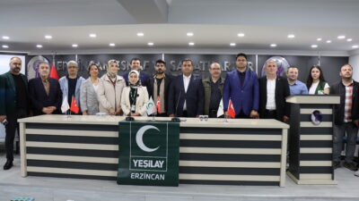 Haber: Muhammed Enes sevilir&nbsp; Yeşilay&nbsp;Erzincan Şubesi’nde gerçekleştirilen genel kurulun ardından