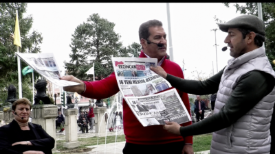Erzincan’da canlı yayınlanan programda konuşan Mustafa Sarıgül, yerel gazetelerin ayakta