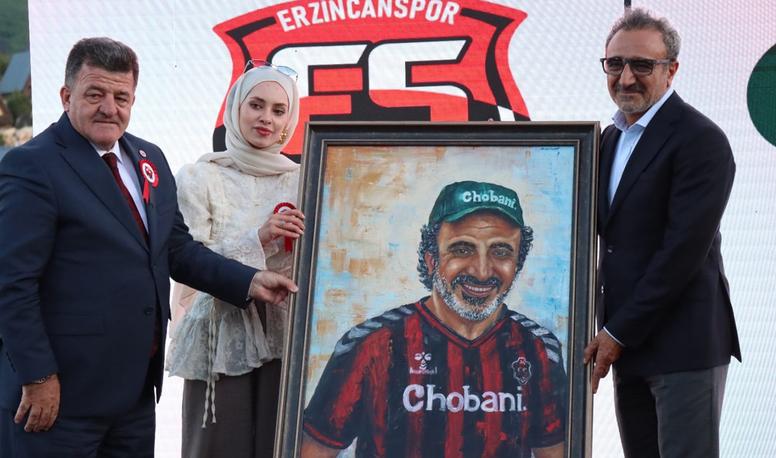 Dünyaca ünlü iş insanı Hamdi Ulukaya, Erzincanspor sponsorluğu için geldiği