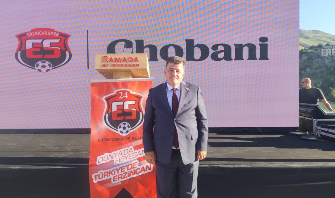 &nbsp;Erzincanspor Kulüp Başkanı Alaattin Yavuz Güneş, Chobani’nin dünyada sponsor olduğu