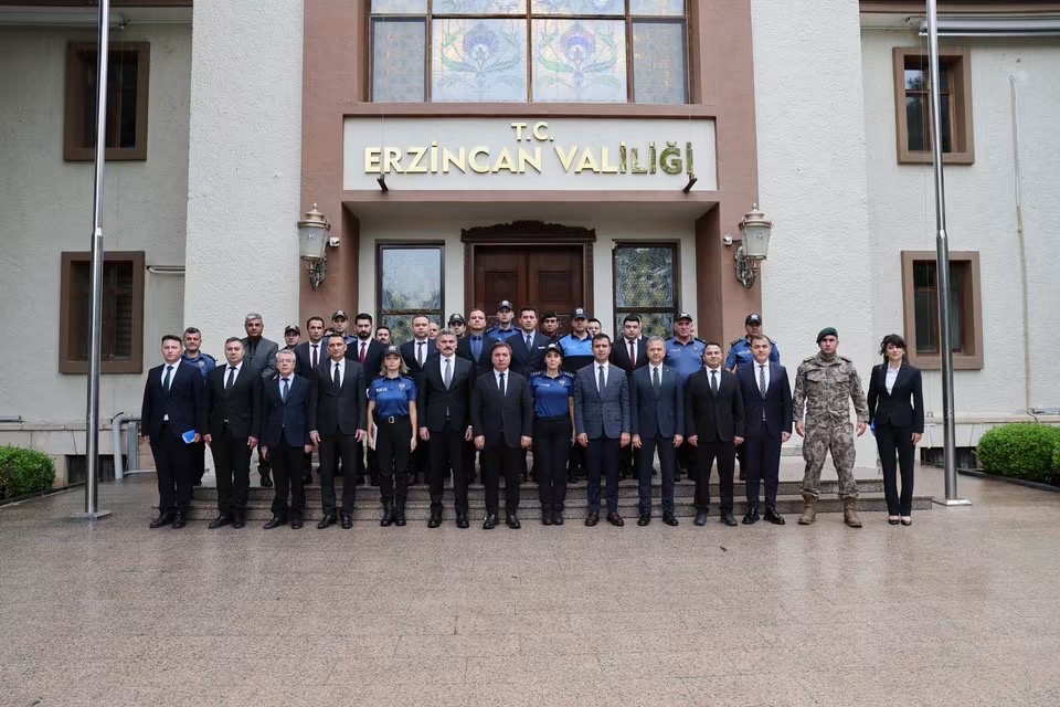 Haber: Muhammed Enes Sevilir Erzincan Valisi Hamza Aydoğdu başkanlığında emniyet
