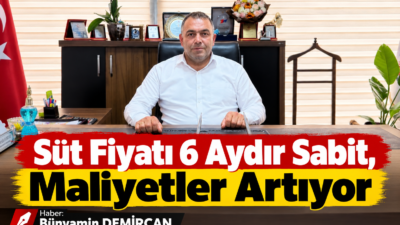 Erzincan Damızlık ve Sığır Yetiştiricileri Birliği Başkanı Emrah Duran, çiğ